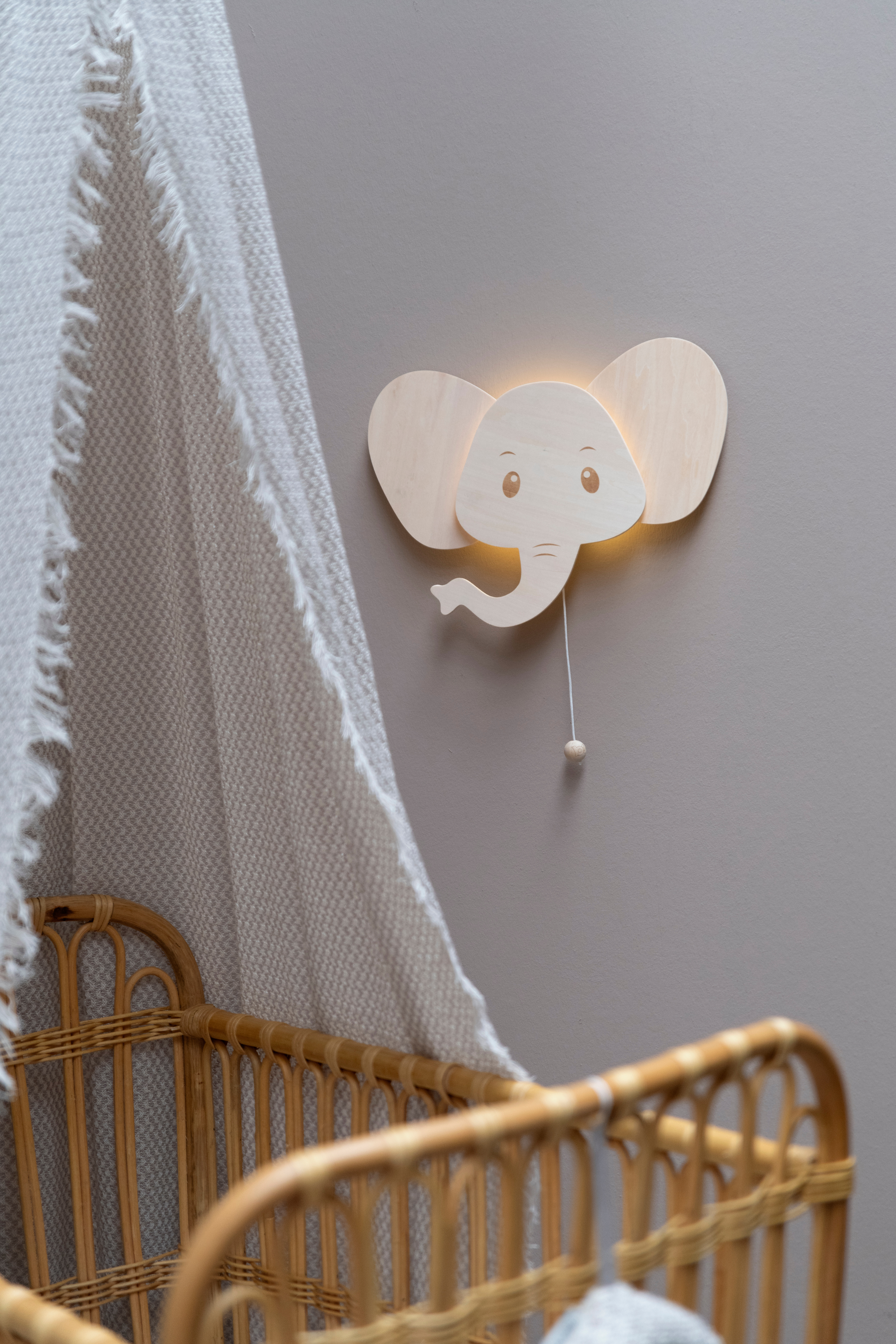 Wall lamp elephant Wonder