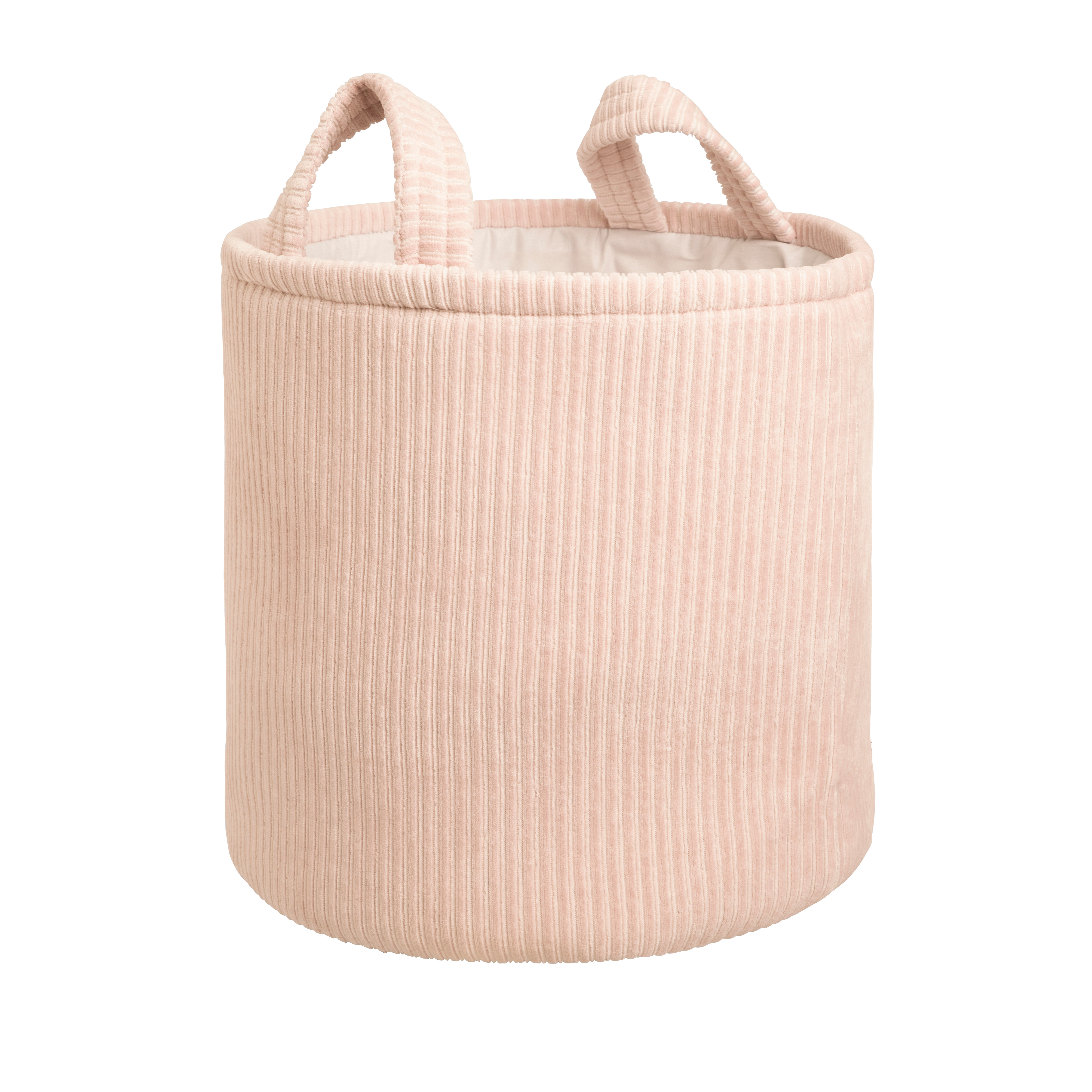 Storage basket Sense peach - Ø38 cm
